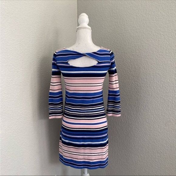 Lilly Pulitzer Bay Dress Paradise Pink Sz XXS - Picture 5 of 9